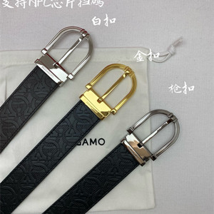 salvatore ferragamo 3.5cm calfskin belt